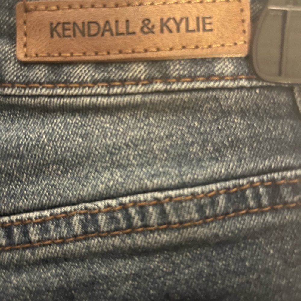 Kendall & Kylie Dark Blue Skinny Jeans - Picture 7 of 10